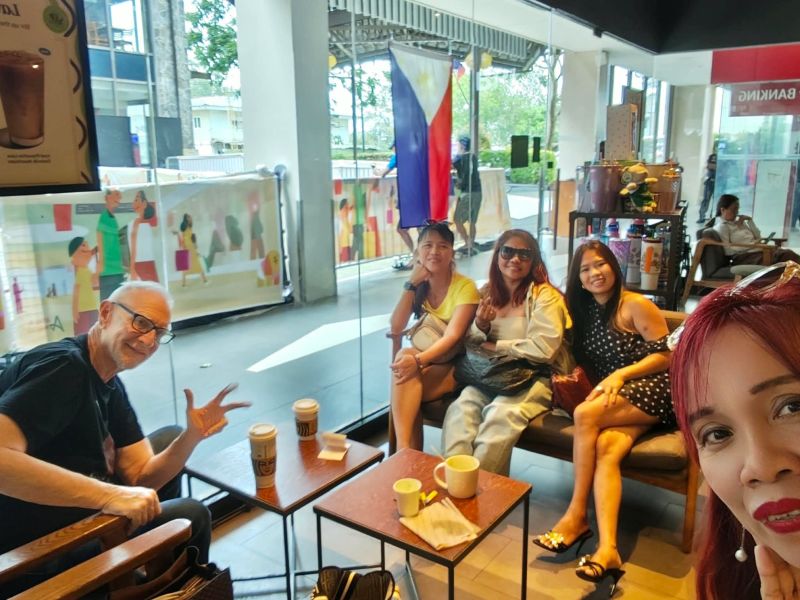 coffee meetup at starbuck Ayala jun 9, 2026
