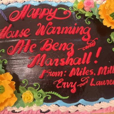 Marchal and Beng House warming Party